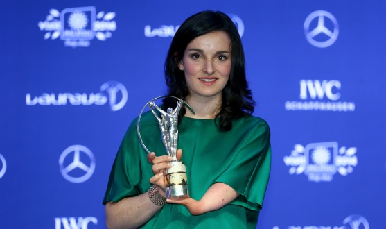 marie_bochet_wins_laureus_award_2014